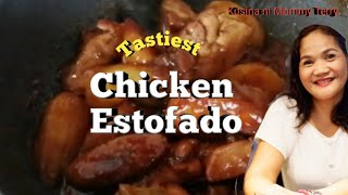 How to cook chicken estofadoPinoy recipe chicken estofado [upl. by Ainslie]