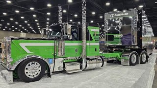 MATS 2024 Set Up Day 1 Mid America Truck Show [upl. by Ahcmis615]