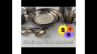 SILBERSCHATZ am Nachmittag Ich kaufe SILBER und ZINN Guter Deal [upl. by Erlond]