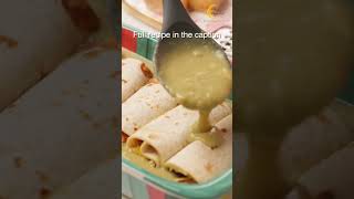 Mexican Enchiladas in Green Sauce Recipe by Chef Amrita Raichand [upl. by Lupien]