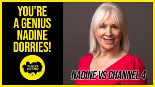 FLASHBACK Youre a Genius Nadine Dorries [upl. by Yticilef]