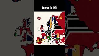 Normal day in Europe mapper geography europe mapping map mapchart history 1941 [upl. by Jariv597]