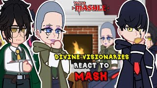 Divine visionaries React to Mash  Mashle Magic and Muscles  GC [upl. by Tnahs102]