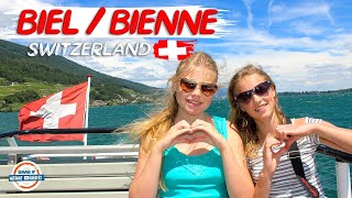 BielBienne Switzerland  Discover The Heartland of Swiss Watch Making  90 Countries With 3 Kids [upl. by Ethelred495]