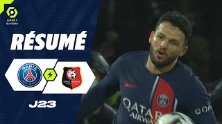 PARIS SAINTGERMAIN  STADE RENNAIS FC 1  1  Résumé  PSG  SRFC  20232024 [upl. by Yentruocal]