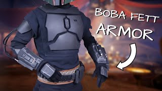 Make Your Own BOBA FETT Armor Out Of EVA Foam  With Templates [upl. by Ahsie]