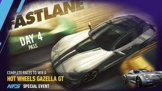 HOT WHEELS Gazella GT  Fastlane  Day 4  Need For Speed No Limits [upl. by Adorl755]