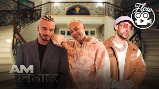 Nio Garcia x J Balvin x Bad Bunny  AM Remix Video Oficial [upl. by Delahk332]