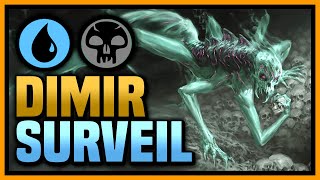 DIMIR SURVEIL w NEW Starving Revenant 【 PIONEER MTG Gameplay 】 [upl. by Ariait]