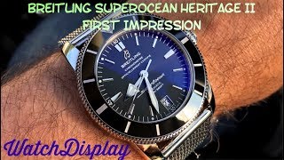 Breitling SuperOcean Heritage II First Impressions [upl. by Ieluuk]