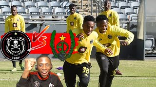 ORLANDO PIRATES NEW FRIENDLY GAME VS SAGRADA ESPERANCE SUPERSPORT ON SHANE POGGENPOEL DEBUT [upl. by Maire]