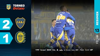 BOCA 2  1 ROSARIO CENTRAL I Resumen del partido  TorneoBetano 2024 [upl. by Bove13]