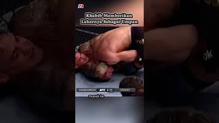 Khabib Memberikan Lehernya Sebagai Umpan mma khabibnurmagomedov submission dustinpoirier [upl. by Denyse]