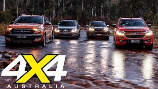 Fourway ute comparison review  4X4 Australia [upl. by Anirbus758]