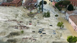 Italy now Tsunami hit entire city in Vernazza and Marina di Pisa [upl. by Ailgna]