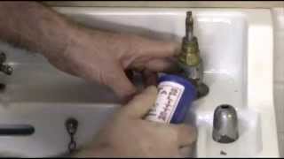 Old washbasin amp bath tap repairs Part 2 [upl. by Harobed]