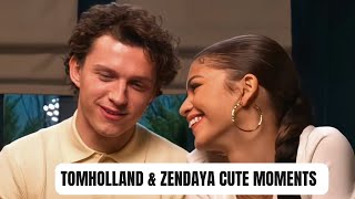 Tom Holland amp Zendaya  Cute Moments [upl. by Nosniv690]