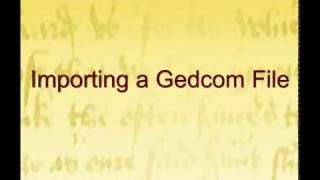 Importing a Gedcom File into GenoPro [upl. by Nigel]