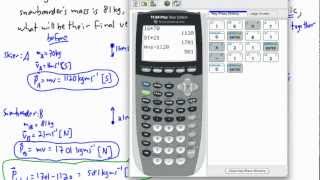 Forces and Dynamics  collisions 22  IB Physics AP GCSE A level [upl. by Diad234]