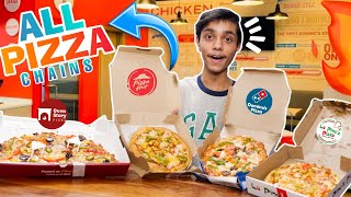 We Tried Every Pizza Ever 🍕 Dominos Pizza Vs Pizza Hut 🍕 Dominos Vs Ovenstory [upl. by Blackmore]