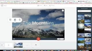 Adobe Spark How to create a slide with music and pictures [upl. by Adnorahs]