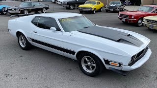 Test Drive 1973 Ford Mustang Mach 1 Fastback SOLD 19900 Maple Motors 1550 [upl. by Sidky]