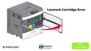 How To Fix Lexmark Cartridge Error  Lexmark Printer Cartridge Error  Lexmark Support [upl. by Akvir]