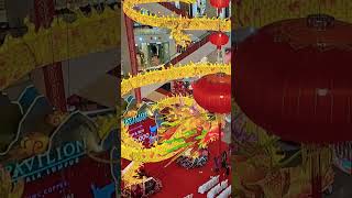 Chinese new year decorations in supermarket so colorful [upl. by Down866]