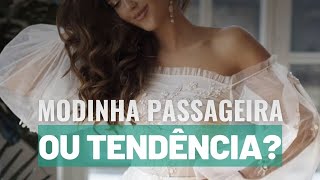 Vestido de noiva TENDÊNCIAS PARA 2024 [upl. by Hanah]