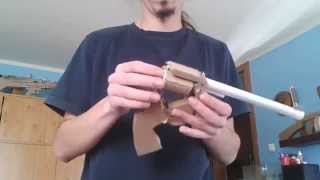 Cardboard Colt Revolver [upl. by Zulaledairam]