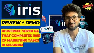 IRIS Review  Demo – Powerful Super VA That Completes 100s of Marketing Tasks in Seconds [upl. by Jamal997]