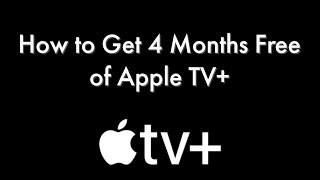 How do I redeem my 3 months free Apple TV [upl. by Hgielram]