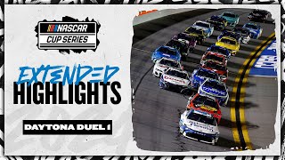 Seventime makes it in on last lap after intense Duel 1 at Daytona  Extended Highlights [upl. by Caravette]