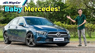 2022 MercedesBenz A200 13T Sedan Review in Malaysia Is the Baby Merc Any Good  WapCar [upl. by Fredenburg]