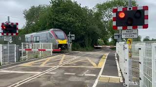 Newly upgraded Coltishall Level Crossing Norfolk [upl. by Nibla491]