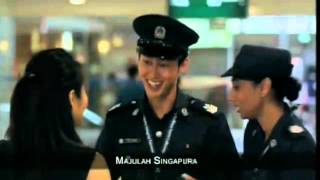 Majulah Singapura  Singapore National Anthem on TV [upl. by Redmond]