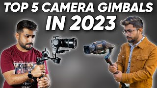 Top 5 Camera Gimbals In 2023 For Cinematic Video Shooting [upl. by Alegnat61]