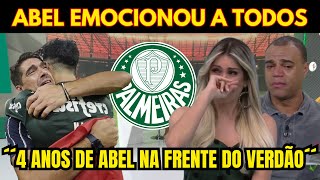 HOMENAGEM A ABEL FERREIRA EMOCIONOU A TODOS´´4 ANOS NO VERDÃO´´ NOTICIAS DO PALMEIRAS DE HOJE [upl. by Eberta]