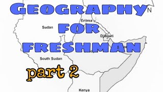 freshman Geography part 2 chapter one end [upl. by Ariet]