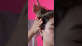 Love Vintage Hairstyles Watch My 1Hour ASMR Victory Rolls amp Bumper Bangs 💇‍♀️✨ asmrrealperson [upl. by Ennahs840]