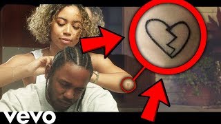 10 THINGS YOU MISSED IN Kendrick Lamar  LOVE ft Zacari [upl. by Annemarie]