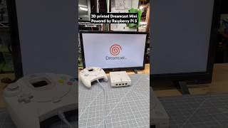 3D printed Dreamcast Mini capcom retrogaming sega dreamcast dreamcastmini raspberrypi5 [upl. by Amora]