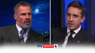 Jamie Carragher amp Gary Neville pick their Premier League team of 2020 💭  MNF [upl. by Osrit]