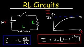 RL Circuits  Inductors amp Resistors [upl. by Esimehc566]