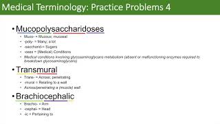 Common Medical Terms  Medical Terminology  Parts2 [upl. by Ahidam258]