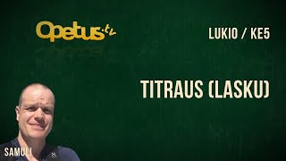 Titraus lasku [upl. by Harland]