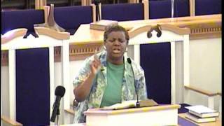 UBC  Rev Dr Thomasine Reid Preaching quotRun Tell Thatquot 2007 [upl. by Sul390]