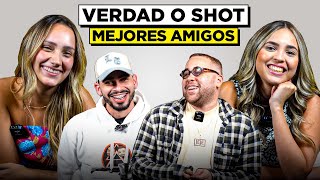 ¡VERDAD o SHOTS entre MEJORES AMIGOS ft Rubias De Farmacia José Arias Paul [upl. by Carrnan766]