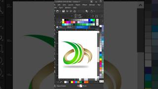 Logo Design In Coreldraw graphicdesgin logodesign [upl. by Ellenahs]