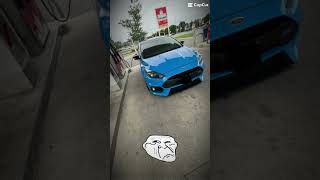 Focus rs stock vs heavily modified focusrs automobile car [upl. by Patrick]